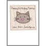 Personalised Cat Father's Day Card For Dad / Grandad, thumbnail 11 of 12