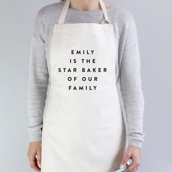 Any Text Personalised Apron, 2 of 5