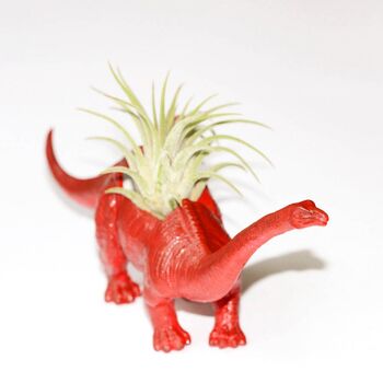 Diplodocus Dinosaur Planter With A Plant, 6 of 8