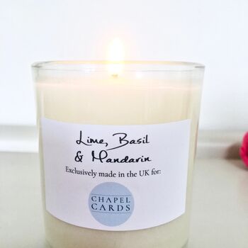 Lime, Basil And Mandarin Candle, 4 of 6