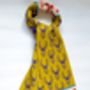 Scottish Stag Head Lambswool Scarf Bright Coloured, thumbnail 8 of 9