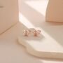 Sterling Silver Tiny Butterfly Stud Earrings, thumbnail 2 of 11