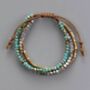 The Turquoise Crystal Bracelet, thumbnail 4 of 6