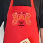 Personalised You're My Lobster Apron, thumbnail 4 of 6