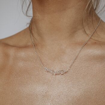 Herkimer Diamond Bar Necklace, 6 of 6
