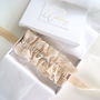Sophia Luxury Lace Wedding Garter, thumbnail 5 of 11