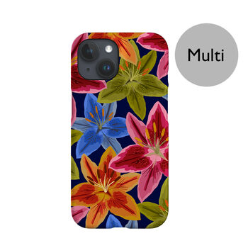 Lily Scatter Phone Case, More Colours, 2 of 4