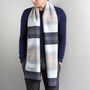 Personalised Men's Cashmere Blend Scarf, thumbnail 4 of 10