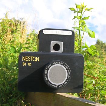 Personalised Camera Bird Box, 8 of 9