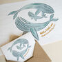 Personalised Whale New Baby Print Bundle, thumbnail 2 of 8