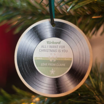'All I Want For Christmas Is You' Personalised Bauble, 3 of 5