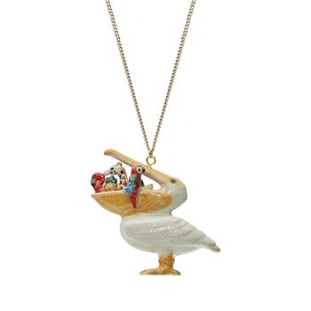 Hungry Pelican Necklace, 2 of 3