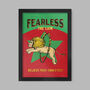 Fearless The Lion Poster Print, thumbnail 1 of 5