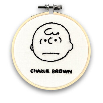 Peanuts Charlie Brown Mini Embroidery Kit, 3 of 5