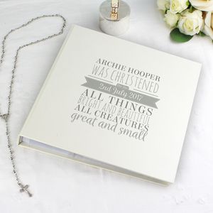 Personalised Christening Photo Al Personalised Christening Photo Al Keepsakes