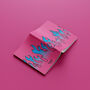 Personalised Custom Name Pink Flame A5 Notebook, thumbnail 3 of 5