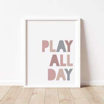 Play All Day Print, 7 of 7