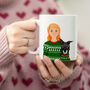 Personalised Dog Mum Christmas Jumper Gift Mug, thumbnail 1 of 11