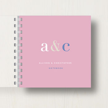 Personalised Couples Small Notebook, 9 of 10