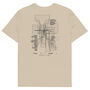 Tokyo Coffee Scene Organic Cotton Embroidered T Shirt, thumbnail 4 of 12