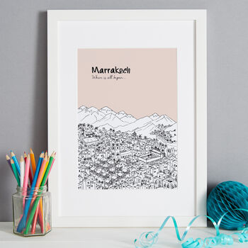 Personalised Marrakech Print, 8 of 10