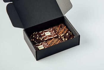 Luxury Festive Brownie Gift Box Six Piece, 5 of 9