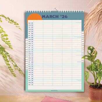 2025–2026 A3 Academic Family Calendar | Tidal Waves, 4 of 6