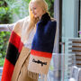 Hand Felted Chunky Colour Block Stripe Scarf, thumbnail 6 of 10