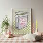 Late Night Cereal Club Print, thumbnail 1 of 3