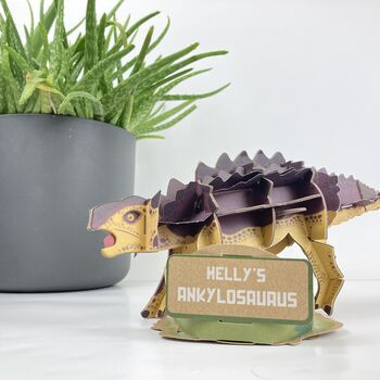 Build Your Own Personalised Ankylosaurus, 6 of 9