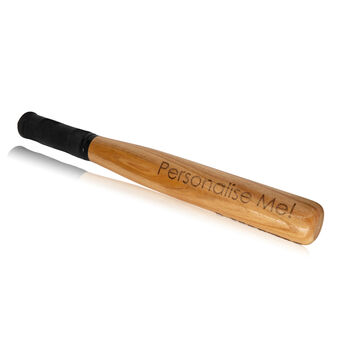 Personalised Laser Engraved Custom Printed Baseball Bat, 3 of 3