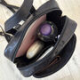 Multi Coloured Genuine Leather Backpack, thumbnail 3 of 5