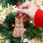 Personalised Cat Breed Wooden Christmas Decoration, thumbnail 9 of 10