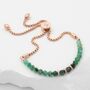 May Birthstone Emerald Bracelet, thumbnail 8 of 8