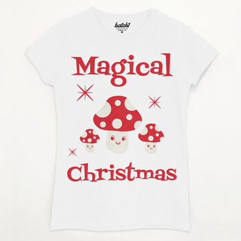 Magical Christmas Women's Christmas T Shirt, 4 of 7