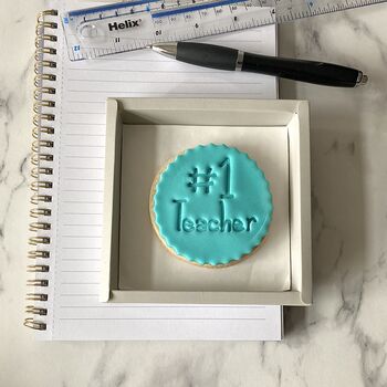 Thank You Teacher Letterbox Vanilla Cookie, 7 of 11