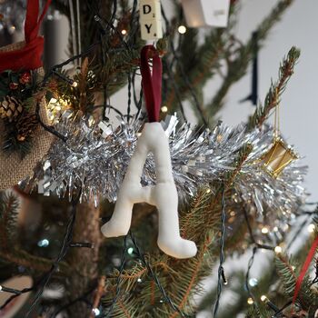 Handmade Letter Christmas Decoration, 4 of 5