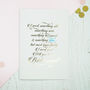 Gold Foil Will You Be My Bridesmaid Card, thumbnail 3 of 5