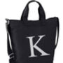 Personalised Letter Canvas Tote Bag, thumbnail 2 of 4
