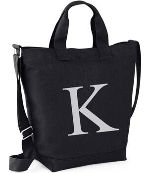 Personalised Letter Canvas Tote Bag, 2 of 4