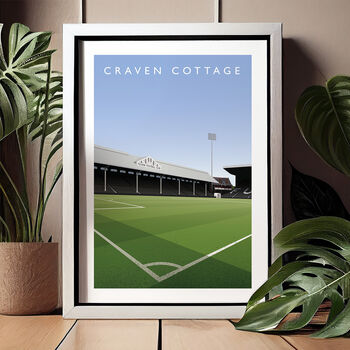 Fulham Fc Craven Cottage J. Haynes Stand Poster, 3 of 7