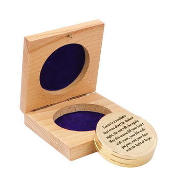 Personalised Brass Pocket Compass With Case, 9 of 12