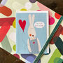 Mini Rabbit Birthday Card, thumbnail 1 of 5