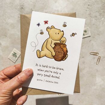 Winnie Sayings Folded Note Cards And Envelopes, 9 of 10