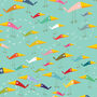 Birds Wrapping Paper Two Sheets, thumbnail 2 of 5