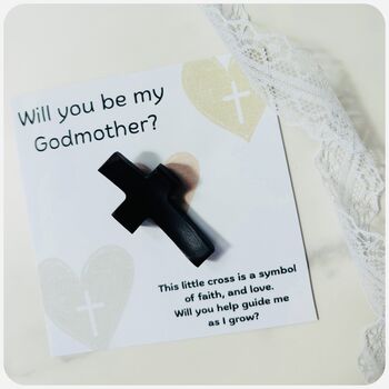 Will You Be My Godmother? Gift Box To Pop The Question, 2 of 3