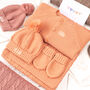 Luxury Cotton Knitted Essentials Baby Gift Set, thumbnail 5 of 10