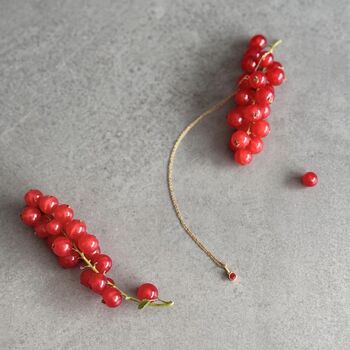 July Birthstone Ruby Gold Plated Necklace, 2 of 9