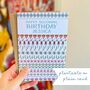 Blooming Birthday Card Plantable Or Standard, thumbnail 1 of 3