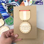Personalised Congratulations Race Time Medal, thumbnail 10 of 12